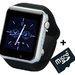 Ceas Smartwatch cu Telefon iUni A100i, BT, LCD 1.54 Inch, Camera, Negru + Card MicroSD 4GB Cadou